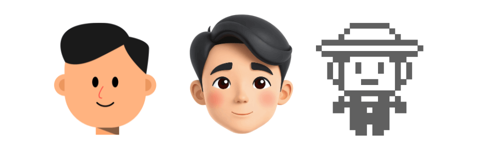 アバターの種類と用途