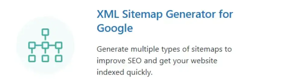 XML Sitemap Generator for Google：検索エンジンにサイトを正しく伝える