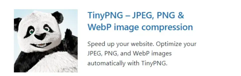 TinyPNG - JPEG, PNG & WebP image compression：画像を最適化してサイトを高速化！