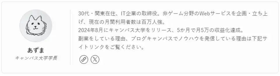 SWELLのプロフィール機能の概要