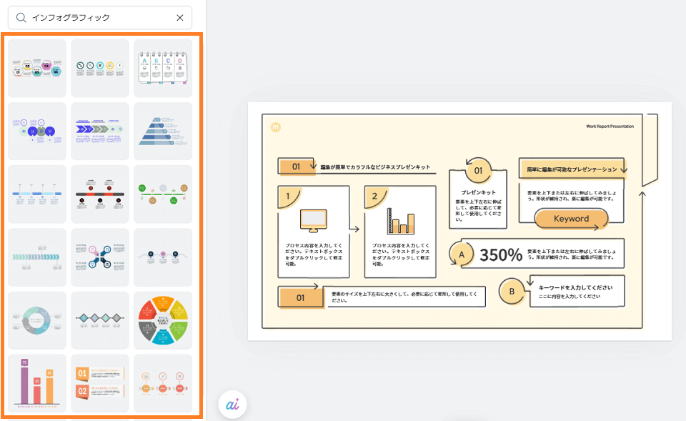 ミリキャンバスがグラフ・インフォグラフィック作成に最強である理由